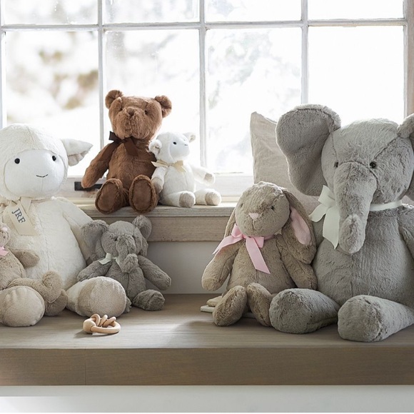 Gently Used Pottery Barn Kids Plush Elephant - Picture 2 of 2